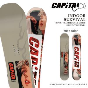 日本正規品 スノーボード 板 キャピタ CAPITA INDOOR SURVIVAL インドア サバイバル メンズ 26-27