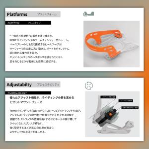 日本正規品 スノーボード ビンディング ローム...の詳細画像3