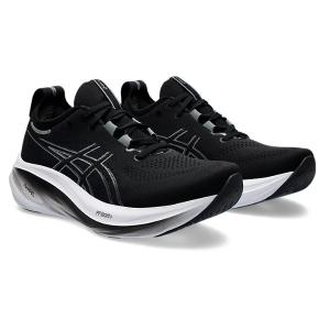 asics アシックス GEL-NIMBUS 26 EXTRA WIDE ランニングシューズ 1011B796-001(Black/Graphite Grey)｜sports-farm