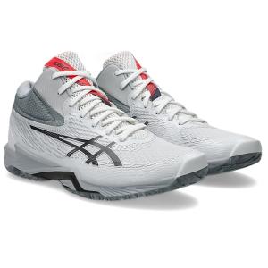 asics アシックス V-SWIFT FF MT 4 バレーボールシューズ 1053A064-102(White/Gunmetal)