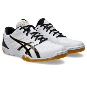 asics アシックス ATTACK EXCOUNTER 2（アタック エンカウンター 2） 卓球シューズ 1073A002-104(White/Black)