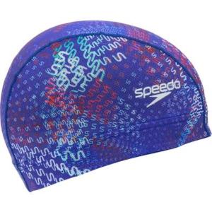 【メール便対応】スピード speedo モノグラムジャパン3メッシュキャップ（ユニセックス） スイムキャップ SE12608-RB(ロイヤルブルー)