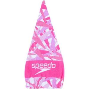 スピード speedo スタックタオルキャップ スイムアクセサリー SE62006-PN(ピンク)｜sports-farm