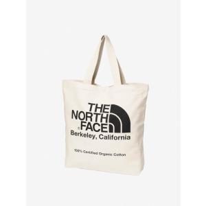 THE NORTH FACE ノースフェイス オーガニックコットントート スポーツバッグ・トートバッグ NM82385-NK(ナチュラル×ブラック)｜sports-farm