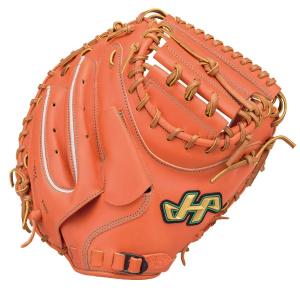 HATAKEYAMA ハタケヤマ 硬式　捕手用　【伏見使用モデル】 硬式グラブ V-M23TR(Vオレンジ)