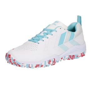 hummel ヒュンメル グランドフライ5 ハンドボールシューズ HAS6019-1062(ホワイト×ターコイズ)