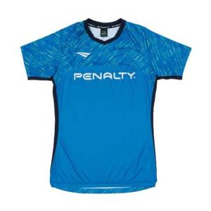【ネコポス対応】ペナルティ PENALTY PROプラシャツ サッカーシャツ PU2010-88(シアン)｜sports-farm