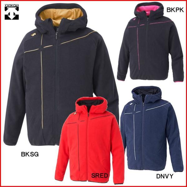 フリース ジャケット メンズ 軽量 野球 裏地付き デサント DESCENTE フルオープン仕様で着...