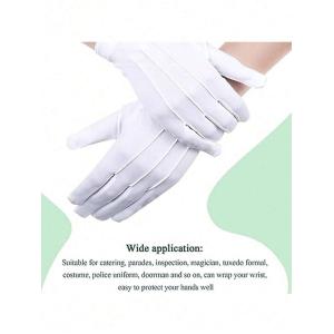 メンズ アクセサリー 手袋 白い手袋 保湿 儀礼 洗練 運転 看護 3組｜sports-studio2013