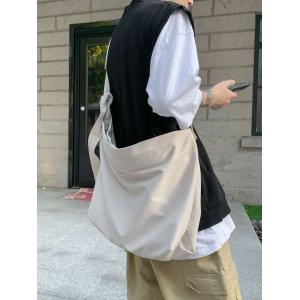 aniary◇角スレ有/エディターズバッグ/スケイルレザー/レザー/BLK