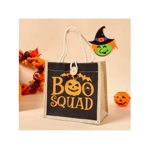 メンズ バッグ トートバッグ ハロウィン トリック オア トリート バッグ、ハロウィン パーティー用品、パンプキン & レター パ｜sports-studio2013