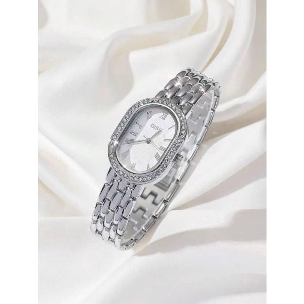 腕時計 レディース クォーツ ダイヤモンド付き繊細でエレガントなレディース腕時計 一般的な使用に適し...