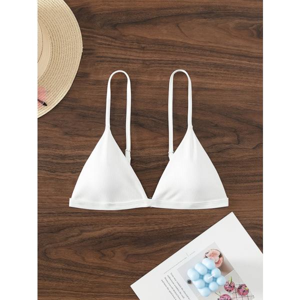 レディース 水着 トップス マイクロ トライアングル ビキニ トップ