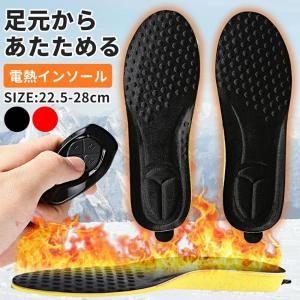 電熱インソール USB充電器あり ヒーターインソール