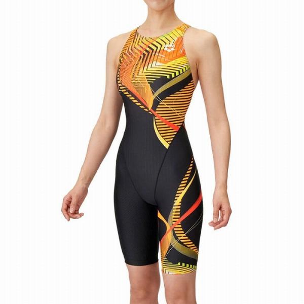 【30%OFF】アリーナ 競泳水着 AS5SRC64L BKOR サイズ女M レーシングワンピースス...