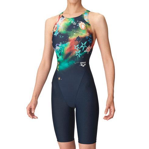 【35%OFF】アリーナ 競泳水着 AS4FRC68W NVEM サイズ女O レーシングワンピースス...