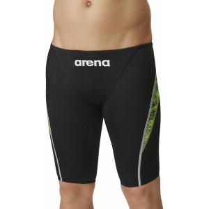 【40%OFF】アリーナ 競泳水着 FAR3544M BKGN サイズ男M ハーフスパッツ WA承認
