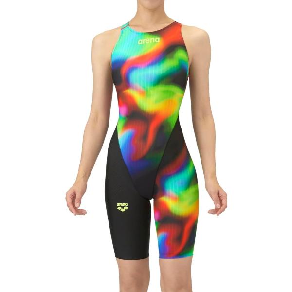 【25%OFF】アリーナ 競泳水着 AS5FRC65L BKRD サイズ女L ウイメンズレーシングワ...