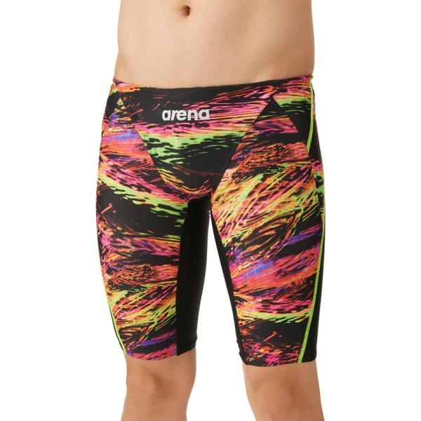 【35%OFF】アリーナ 競泳水着 AS4FRC60B BKYL ジュニア男130 レーシングスパッ...