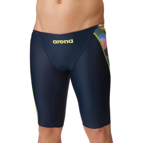 【40%OFF】アリーナ 競泳水着 FAR3565M NYYL サイズ男O ハーフスパッツ WA承認