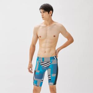 【特別価格・30%OFF】スピード 練習水着 ST62307 BL サイズ男M ノスタルジックストライプターンズジャマー ENDURANCE ECO｜sports-will