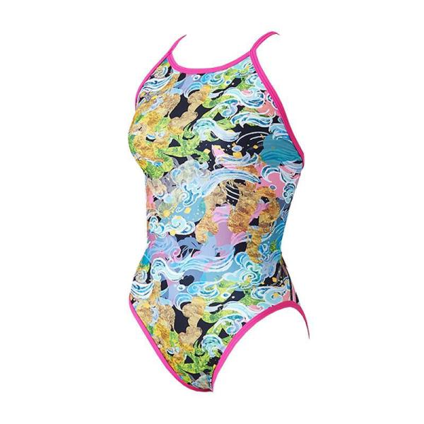 【25%OFF】ミズノ 練習水着 N2MAB76565 サイズ女S ミディアムカット エクサスーツ ...