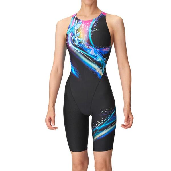【35%OFF】アリーナ 競泳水着 AS4FRC56W BKBL サイズ女M レーシングワンピースス...