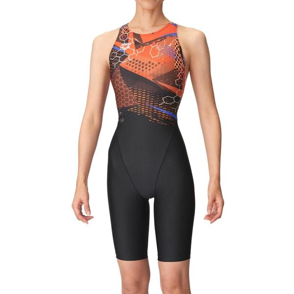 【35%OFF】アリーナ 競泳水着 AS4FRC57W BKOR サイズ女O レーシングワンピースス...