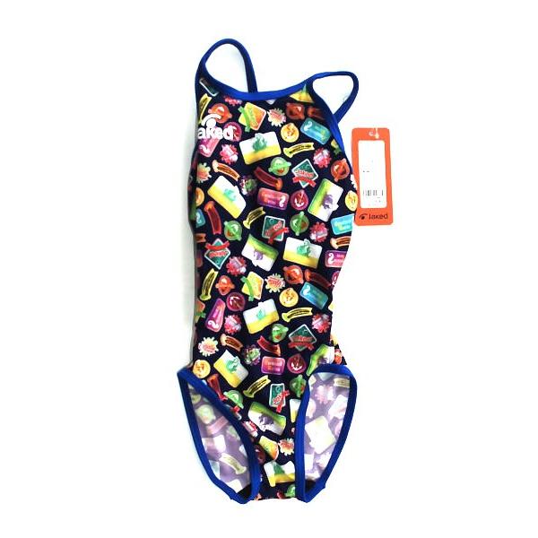 【40%OFF】ジャケッド 練習水着 821237 PPL サイズジュニア女130