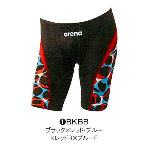 【特別価格・40%OFF】アリーナ 競泳水着 ARN6016M BKBB サイズ男M ハーフスパッツ...