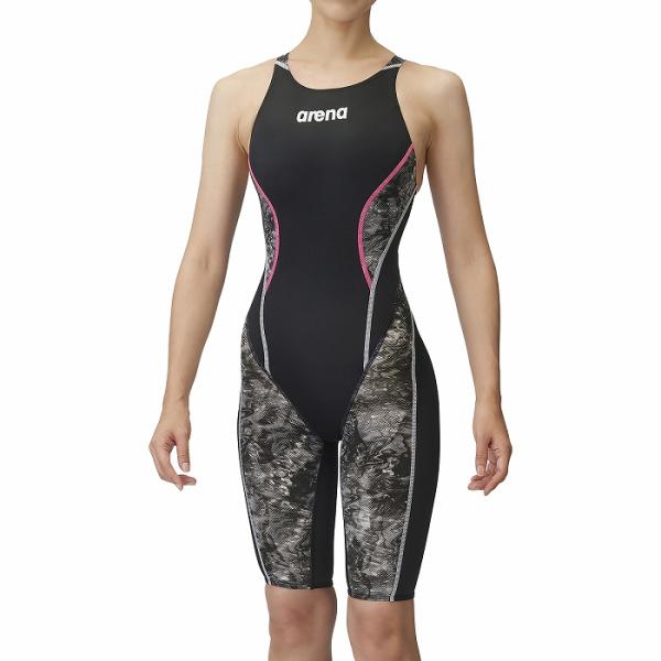 【40%OFF】アリーナ 競泳水着 FAR3543W BKBK サイズ女L ハーフスパッツ FINA...