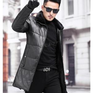 Schott N.Y.C（ショット） Schott ダウンジャケット メンズ レザー