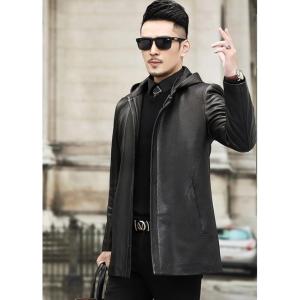 AVIREX メンズ シングルライダース レザージャケット 本革