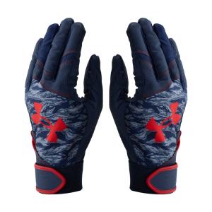 メール便OK UNDER ARMOUR(アンダーアーマー) 1384747 UAスターター バッティンググローブ 野球 手袋 両手用｜sports