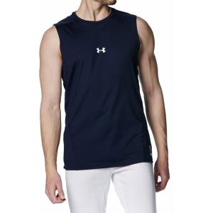 メール便OK UNDER ARMOUR(アンダーアーマー) 1384733 UA Heatgear Comfort Fitted Sleeveless Crew Sh｜sports