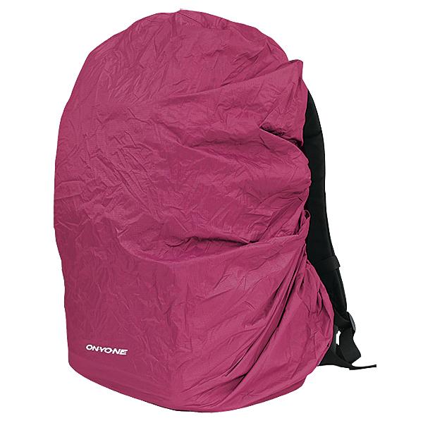 メール便OK パックカバー 男女兼用 登山 ハイキング 防水 リュックカバー ローズ 30L ONY...