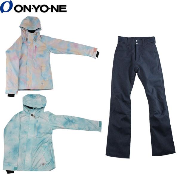 ONYONE(オンヨネ) OTS81202 スノーボード ウェア レディース 上下セット ジャケット...