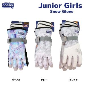 cosby(コスビー) CS-7192 ジュニア スノーグローブ スキーグローブ あったかフリース裏地 防水フィルムインサート｜sports