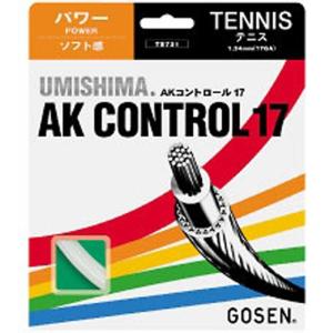 メール便OK GOSEN(ゴーセン) TS721 ゴーセン ウミシマAKコントロール17 硬式テニスガット｜sports