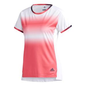 メール便OK adidas(アディダス) EYW01 レディース テニスウェア 半袖Tシャツ  RULE＃9 グラフィック Tシャツ｜sports