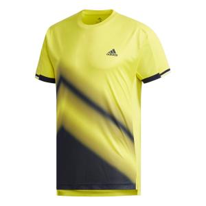 メール便OK adidas(アディダス) EYW18 メンズ テニスウェア 半袖Tシャツ  RULE＃9 コートグラフィック Tシャツ｜sports