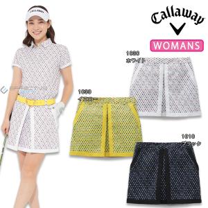 Callaway(キャロウェイ) C22128207 スモールフラワープリントストレッチツイル スカート（レディース）｜sports