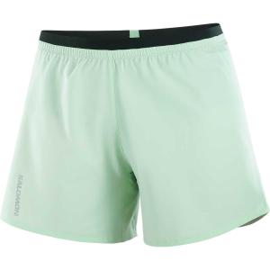 メール便OK SALOMON(サロモン) LC2243500 CROSS 5 SHORT レディース ランニングパンツ ランニングショーツ インナー付｜sports