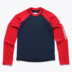 メール便OK Columbia(コロンビア) AY0017 キッズ ジュニア サンディショアーズロングスリーブサンガード ラッシュガード｜sports