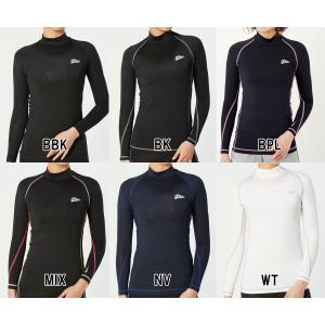 メール便OK FILA(フィラ) 445406 レディース 長袖ハイネック コンプレッションウェア UVカット