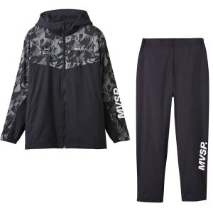 DESCENTE(デサント) DMMWJF30/DMMWJG30 メンズ HEATNAVI 総柄グラフィック スリーブロゴ フルジップフーディー 上下セット｜sports