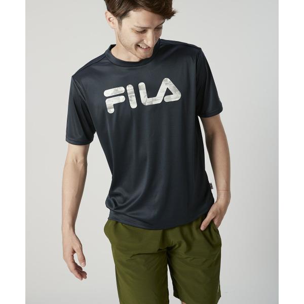 メール便OK FILA(フィラ) 420249 メンズ 半袖 UV Tシャツ 水陸両用 ラッシュガー...