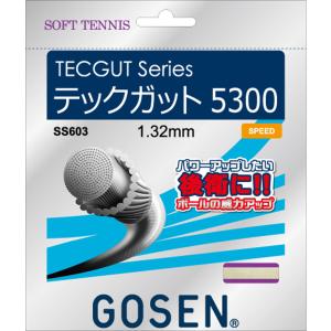 メール便OK GOSEN(ゴーセン) SS603-NA テックガット5300 ソフトテニス ラケット ガット｜sports