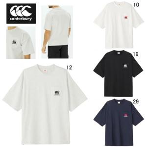 カンタベリー 半袖 Tシャツ メンズ canterbury ヘビー クルー ポケット ティ ラグビー スポーツ カジュアル ウェア RA325126 アウトレット セール