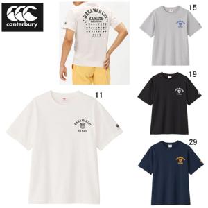 カンタベリー 半袖 Tシャツ メンズ canterbury ショートスリーブ ティーシャツ 男性用 ラグビー スポーツ カジュアル ウェア RA34121 セール｜sportsasahi